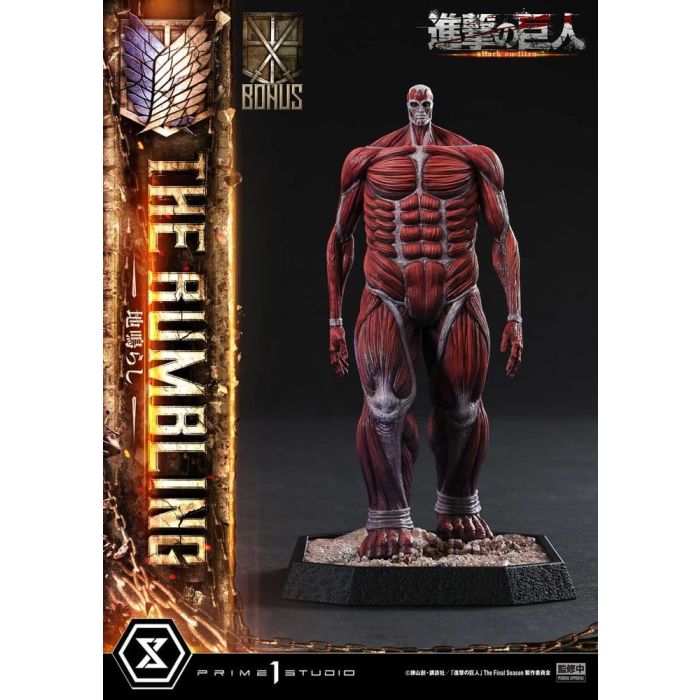 Attack on Titan West Ultimate Diorama Masterline Series Statue The Rumbling Bonus Version 64 cm