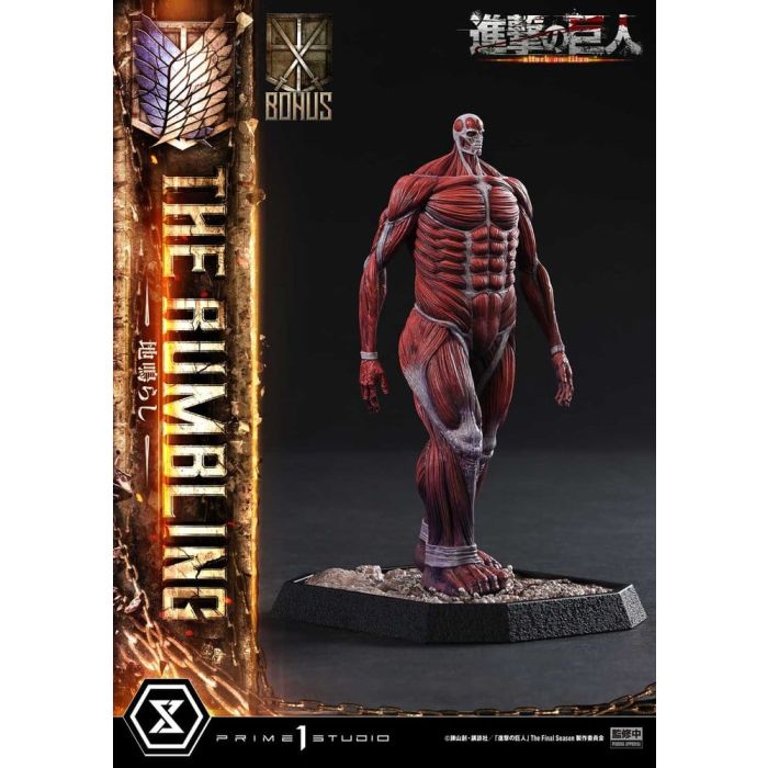 Attack on Titan West Ultimate Diorama Masterline Series Statue The Rumbling Bonus Version 64 cm