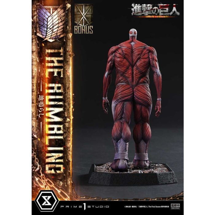 Attack on Titan West Ultimate Diorama Masterline Series Statue The Rumbling Bonus Version 64 cm