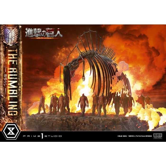 Attack on Titan West Ultimate Diorama Masterline Series Statue The Rumbling Bonus Version 64 cm