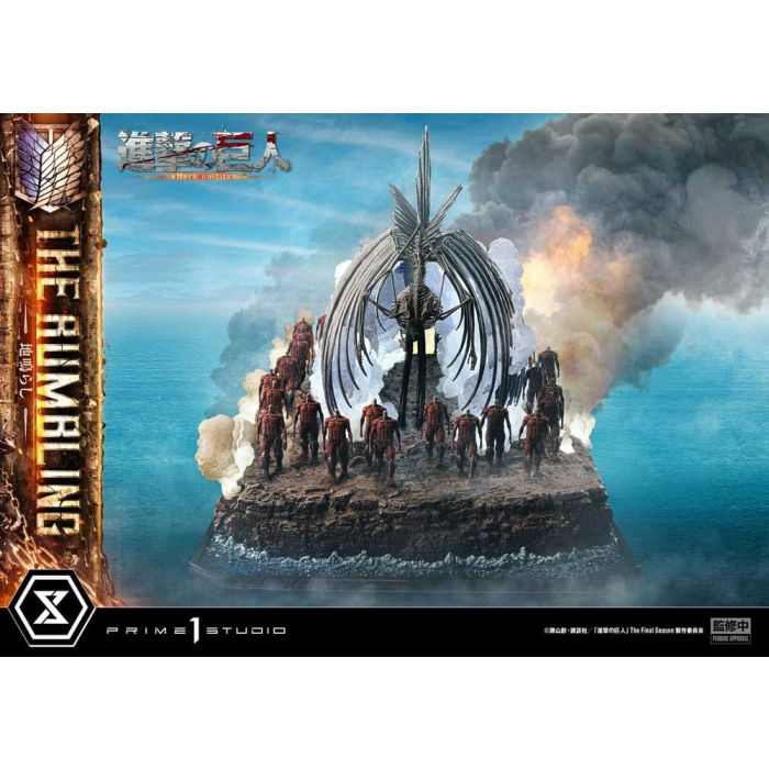 Attack on Titan West Ultimate Diorama Masterline Series Statue The Rumbling Bonus Version 64 cm