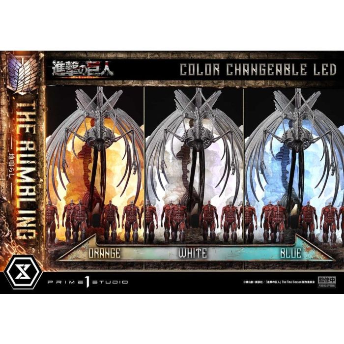 Attack on Titan West Ultimate Diorama Masterline Series Statue The Rumbling Bonus Version 64 cm