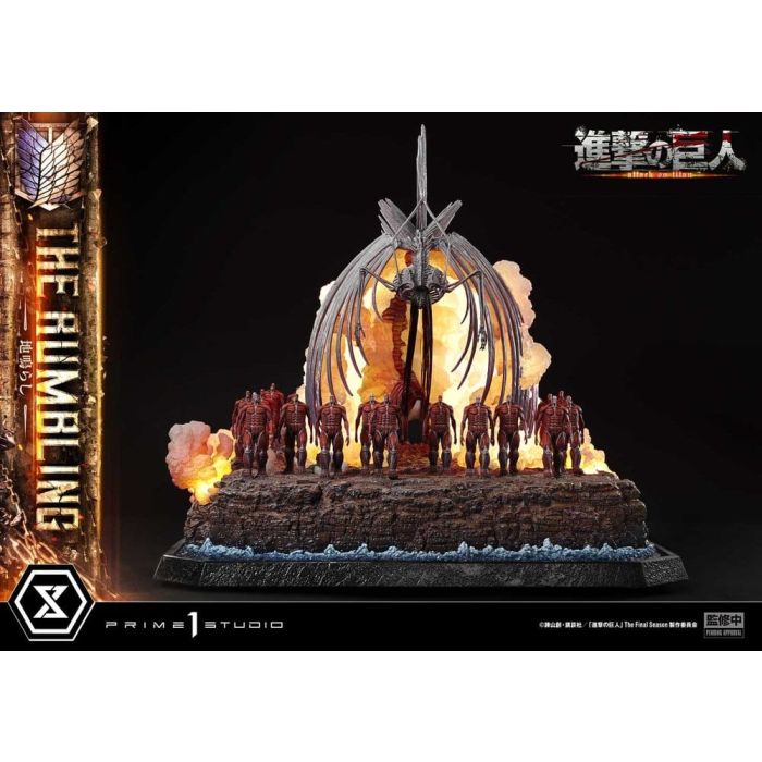 Attack on Titan West Ultimate Diorama Masterline Series Statue The Rumbling Bonus Version 64 cm