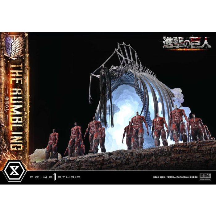 Attack on Titan West Ultimate Diorama Masterline Series Statue The Rumbling Bonus Version 64 cm