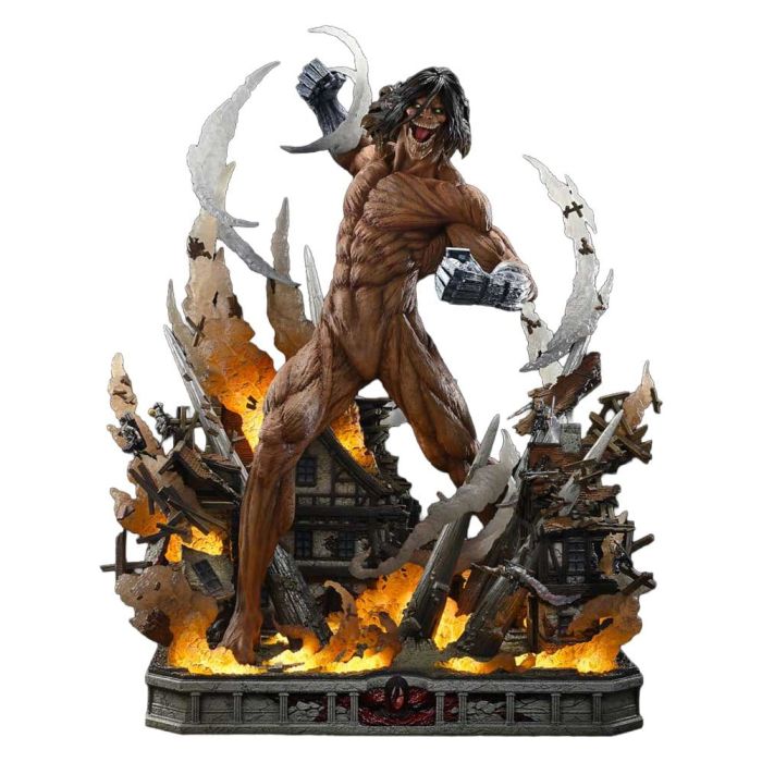 Attack on Titan (TV animation) Ultimate Diorama Masterline Statue Eren Yeager Attack Titan 81 cm