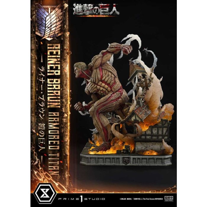 Attack on Titan (TV animation) Ultimate Diorama Masterline Statue Reiner Braun Armored Titan 75 cm