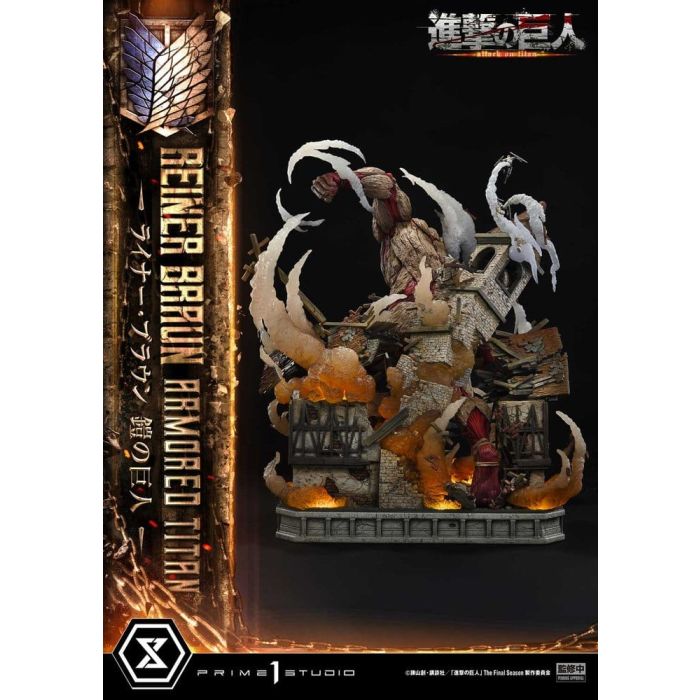 Attack on Titan (TV animation) Ultimate Diorama Masterline Statue Reiner Braun Armored Titan 75 cm