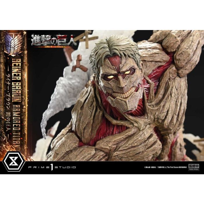 Attack on Titan (TV animation) Ultimate Diorama Masterline Statue Reiner Braun Armored Titan 75 cm