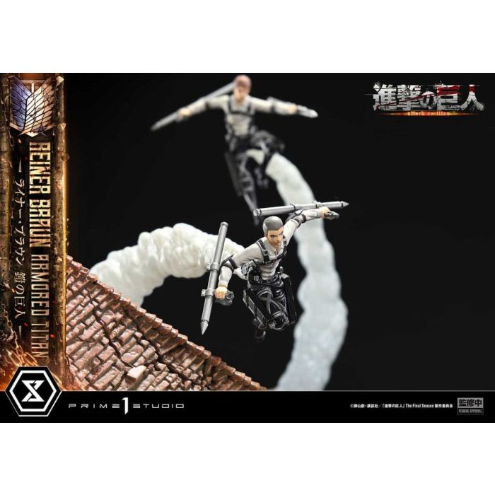Attack on Titan (TV animation) Ultimate Diorama Masterline Statue Reiner Braun Armored Titan 75 cm