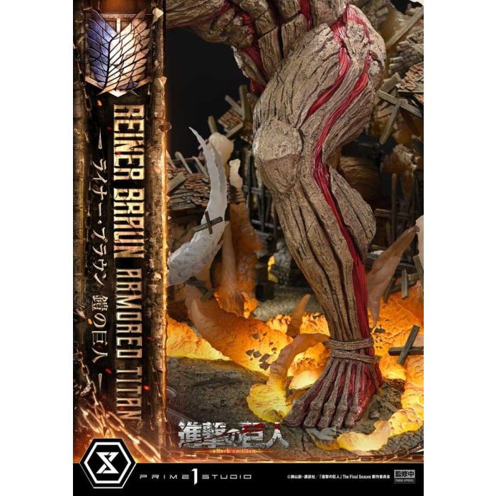 Attack on Titan (TV animation) Ultimate Diorama Masterline Statue Reiner Braun Armored Titan 75 cm