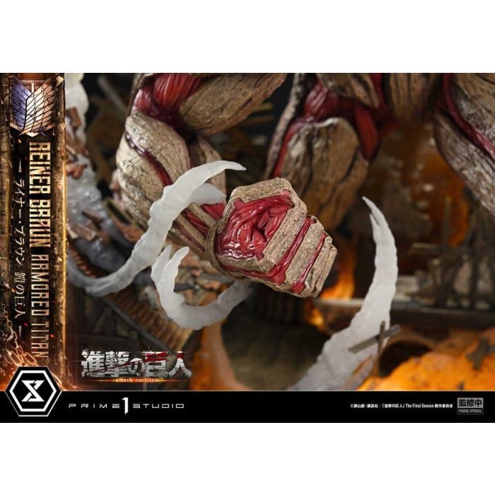 Attack on Titan (TV animation) Ultimate Diorama Masterline Statue Reiner Braun Armored Titan 75 cm