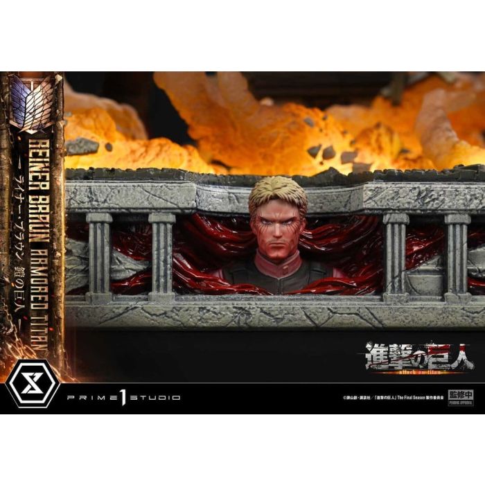 Attack on Titan (TV animation) Ultimate Diorama Masterline Statue Reiner Braun Armored Titan 75 cm