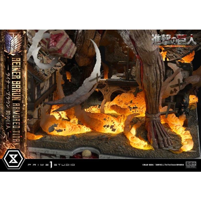 Attack on Titan (TV animation) Ultimate Diorama Masterline Statue Reiner Braun Armored Titan 75 cm