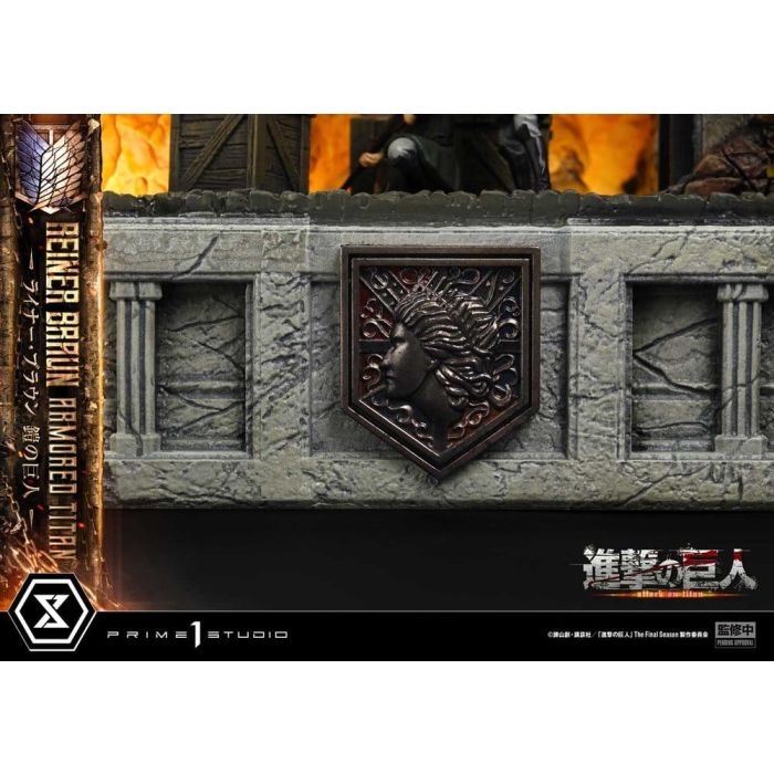 Attack on Titan (TV animation) Ultimate Diorama Masterline Statue Reiner Braun Armored Titan 75 cm