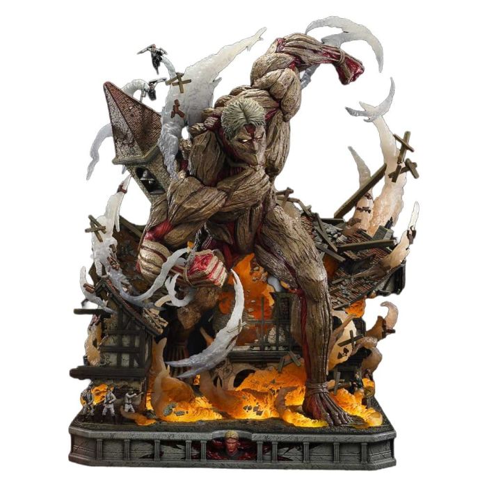Attack on Titan (TV animation) Ultimate Diorama Masterline Statue Reiner Braun Armored Titan Bonus Version 75 cm