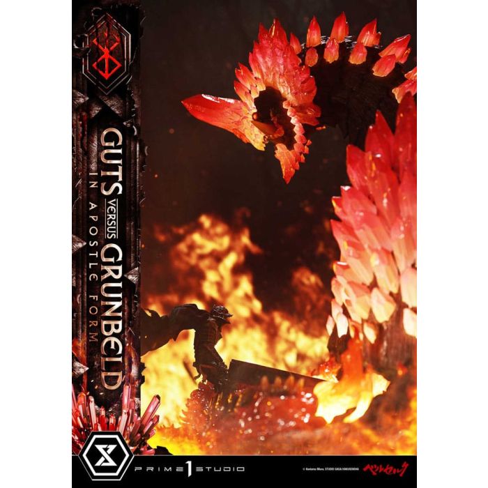 Berserk Ultimate Diorama Masterline Series Statue Berserk Guts vs. Grunbeld in Apostle Form  58 cm 