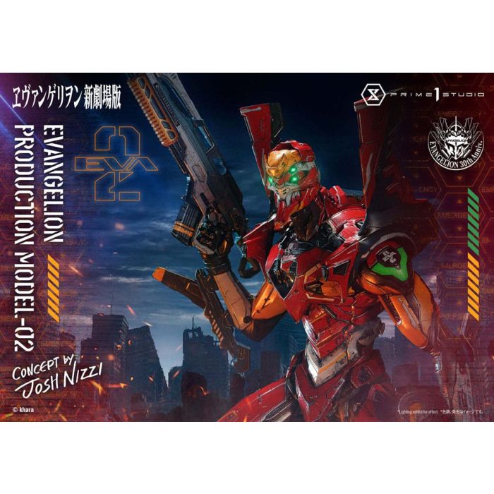 Rebuild of Evangelion Ultimate Diorama Masterline Series Statue Evangelion Production Model-02 (Concept By Josh Nizzi) 73 cm