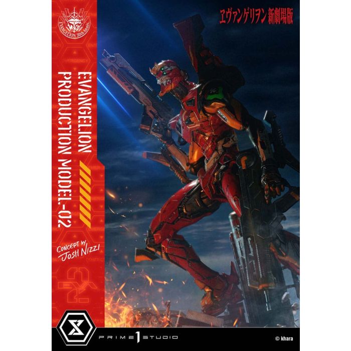 Rebuild of Evangelion Ultimate Diorama Masterline Series Statue Evangelion Production Model-02 (Concept By Josh Nizzi) 73 cm