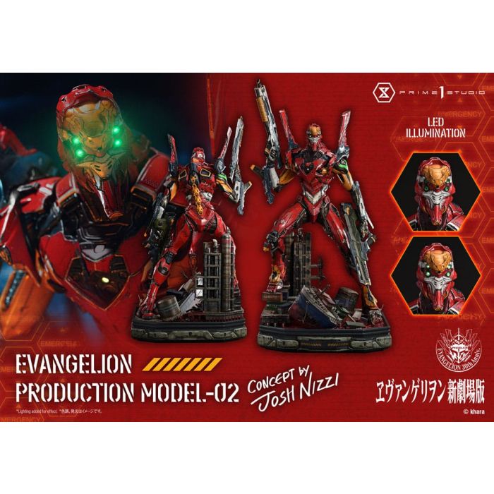 Rebuild of Evangelion Ultimate Diorama Masterline Series Statue Evangelion Production Model-02 (Concept By Josh Nizzi) 73 cm
