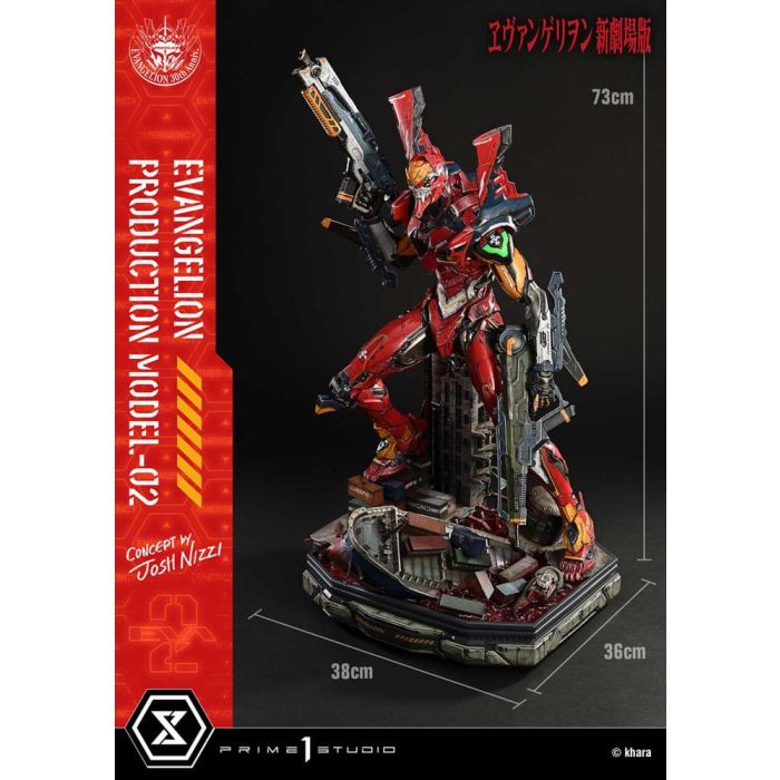 Rebuild of Evangelion Ultimate Diorama Masterline Series Statue Evangelion Production Model-02 (Concept By Josh Nizzi) 73 cm