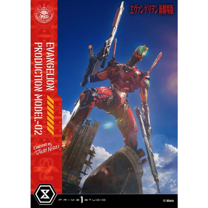 Rebuild of Evangelion Ultimate Diorama Masterline Series Statue Evangelion Production Model-02 (Concept By Josh Nizzi) 73 cm