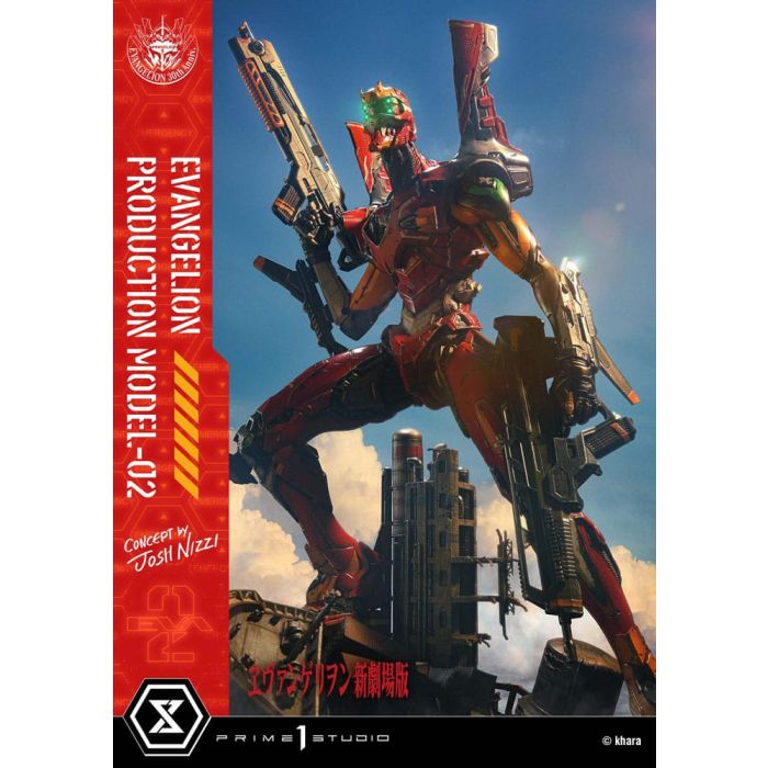 Rebuild of Evangelion Ultimate Diorama Masterline Series Statue Evangelion Production Model-02 (Concept By Josh Nizzi) 73 cm