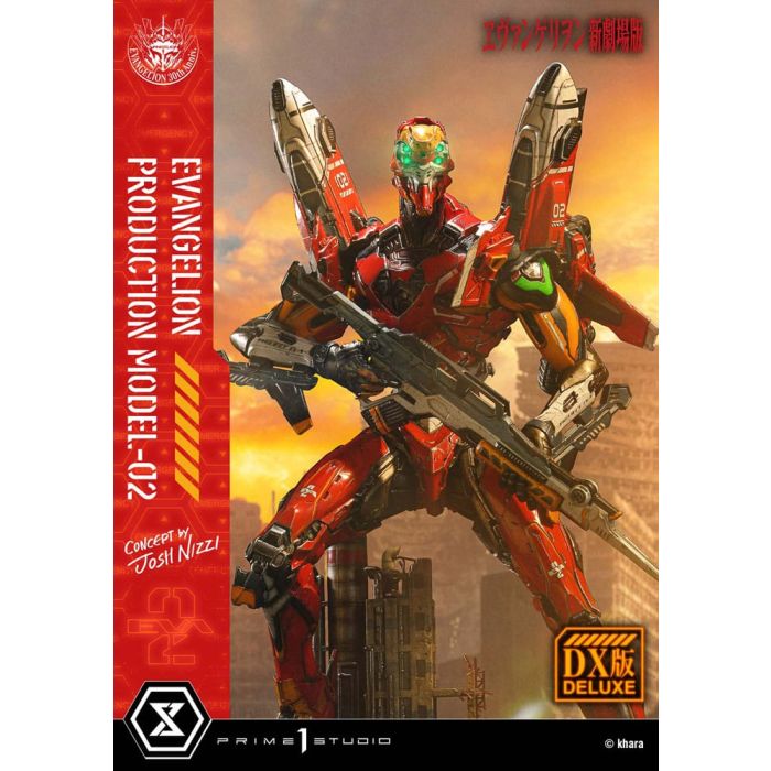 Rebuild of Evangelion Ultimate Diorama Masterline Series Statue Evangelion Production Model-02 (Concept By Josh Nizzi) Deluxe Version 73 cm