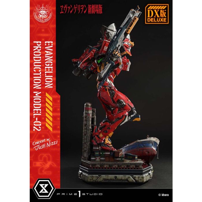 Rebuild of Evangelion Ultimate Diorama Masterline Series Statue Evangelion Production Model-02 (Concept By Josh Nizzi) Deluxe Version 73 cm