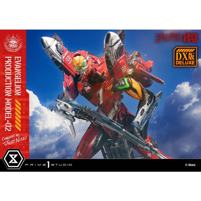 Rebuild of Evangelion Ultimate Diorama Masterline Series Statue Evangelion Production Model-02 (Concept By Josh Nizzi) Deluxe Bonus Version 73 cm
