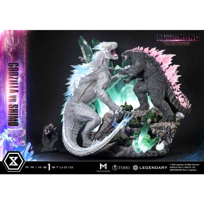 Godzilla x Kong: The New Empire Ultimate Diorama Masterline Series Statue Godzilla vs Shimo 86 cm