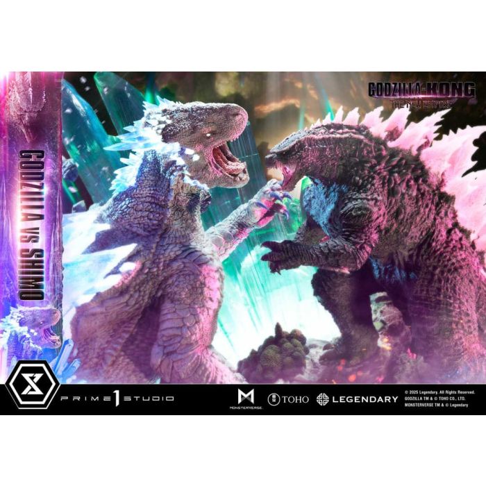 Godzilla x Kong: The New Empire Ultimate Diorama Masterline Series Statue Godzilla vs Shimo 86 cm