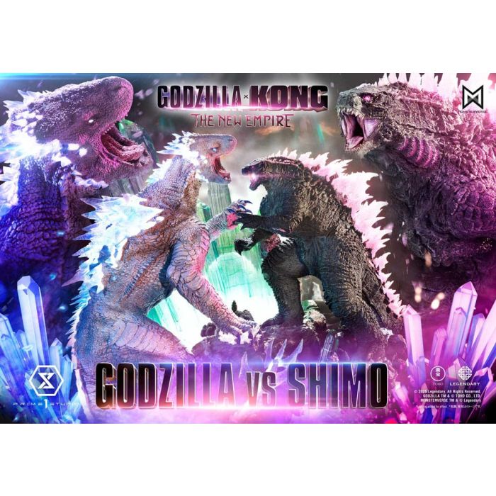Godzilla x Kong: The New Empire Ultimate Diorama Masterline Series Statue Godzilla vs Shimo Bonus Version 86 cm