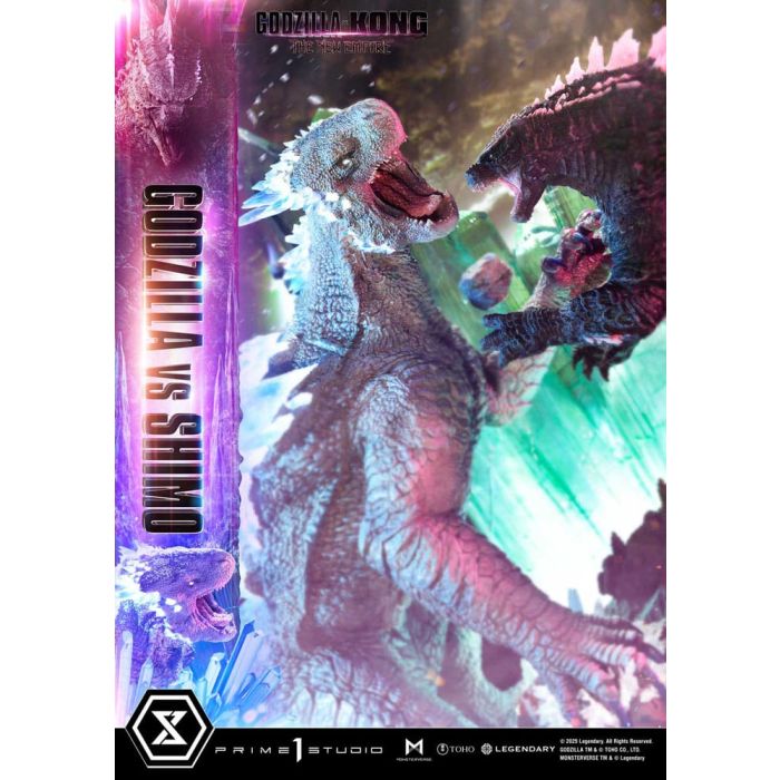 Godzilla x Kong: The New Empire Ultimate Diorama Masterline Series Statue Godzilla vs Shimo Bonus Version 86 cm