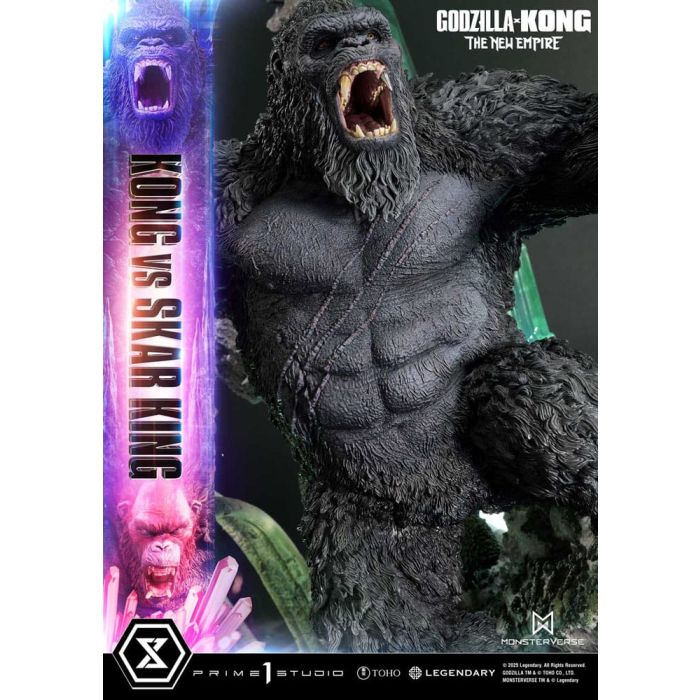 Godzilla x Kong: The New Empire Ultimate Diorama Masterline Series Statue Kong vs Skar King 104 cm