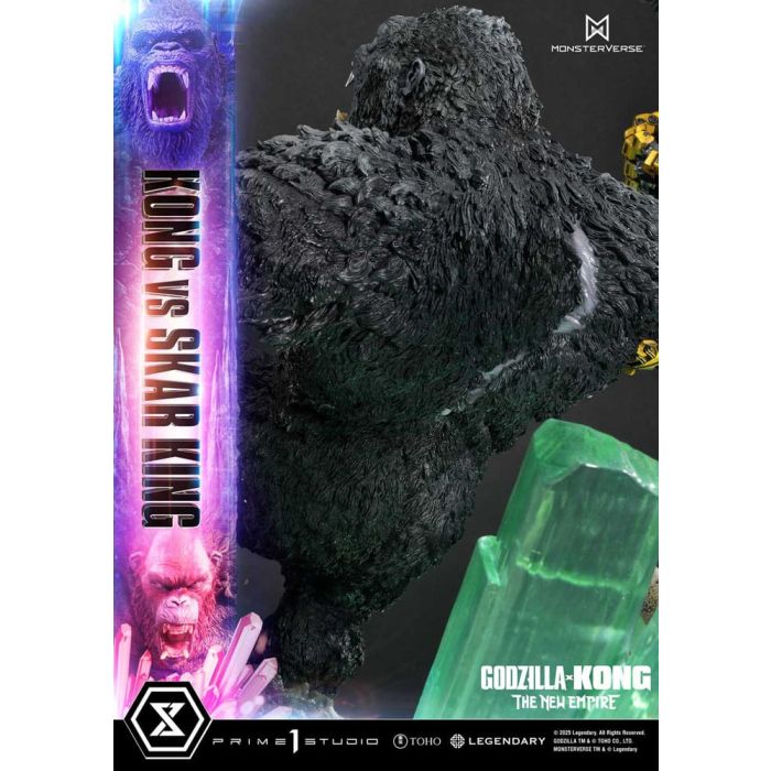Godzilla x Kong: The New Empire Ultimate Diorama Masterline Series Statue Kong vs Skar King 104 cm