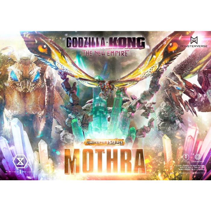 Godzilla x Kong: The New Empire Ultimate Diorama Masterline Series Statue Mothra Bonus Version 113 cm