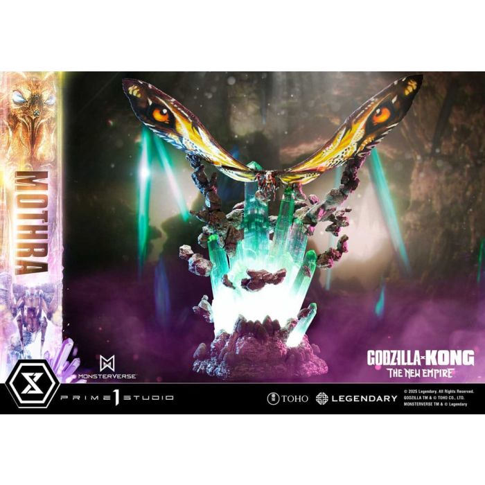 Godzilla x Kong: The New Empire Ultimate Diorama Masterline Series Statue Mothra Bonus Version 113 cm
