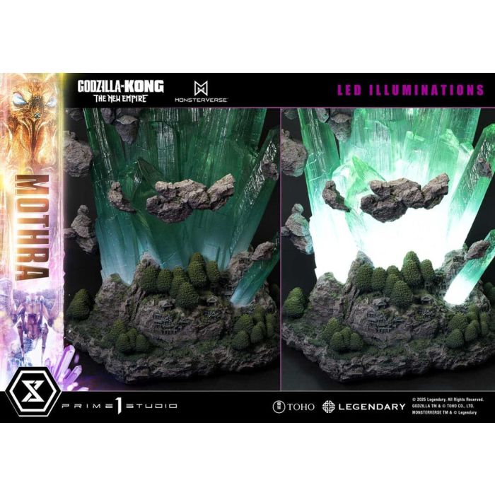 Godzilla x Kong: The New Empire Ultimate Diorama Masterline Series Statue Mothra Bonus Version 113 cm