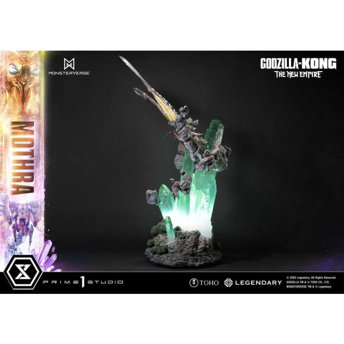 Godzilla x Kong: The New Empire Ultimate Diorama Masterline Series Statue Mothra Bonus Version 113 cm