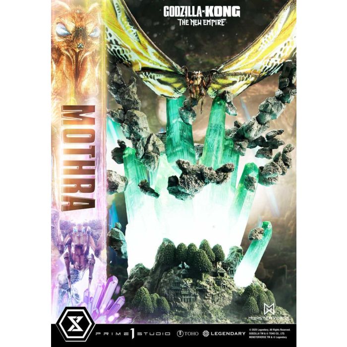Godzilla x Kong: The New Empire Ultimate Diorama Masterline Series Statue Mothra Bonus Version 113 cm