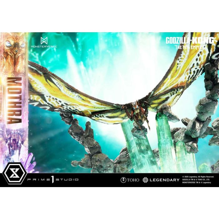 Godzilla x Kong: The New Empire Ultimate Diorama Masterline Series Statue Mothra Bonus Version 113 cm