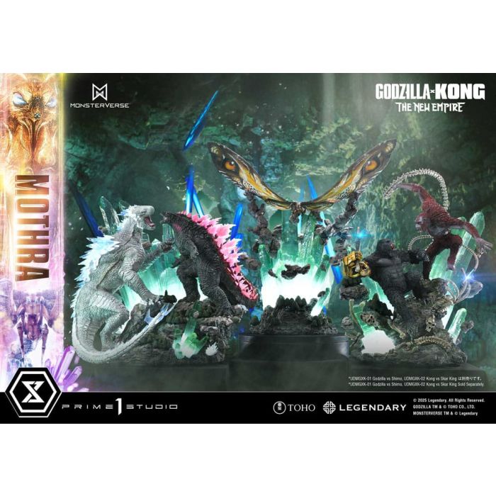 Godzilla x Kong: The New Empire Ultimate Diorama Masterline Series Statue Mothra Bonus Version 113 cm