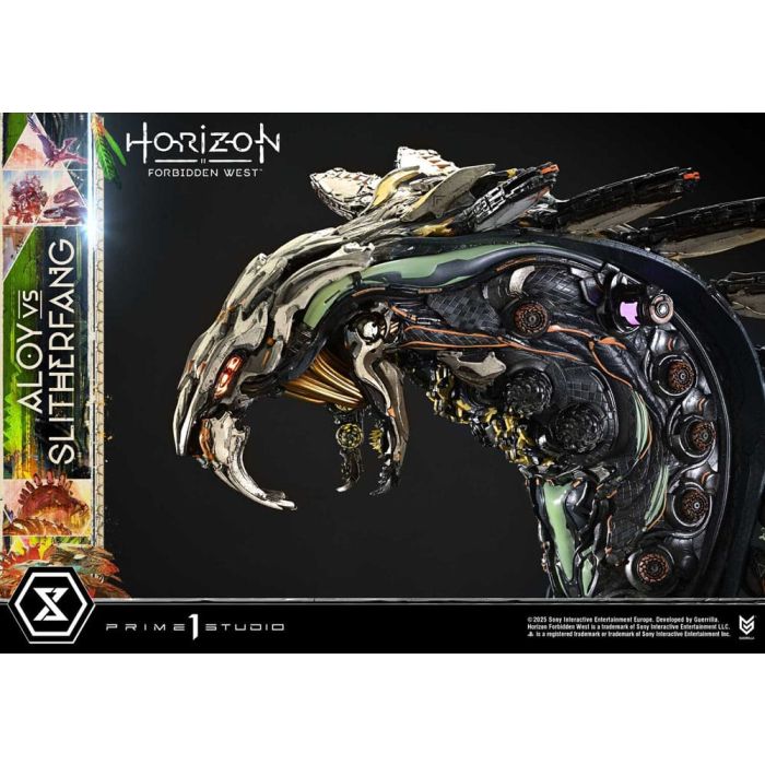 Horizon Forbidden West Ultimate Diorama Masterline Series Statue Aloy vs. The Slitherfang 82 cm