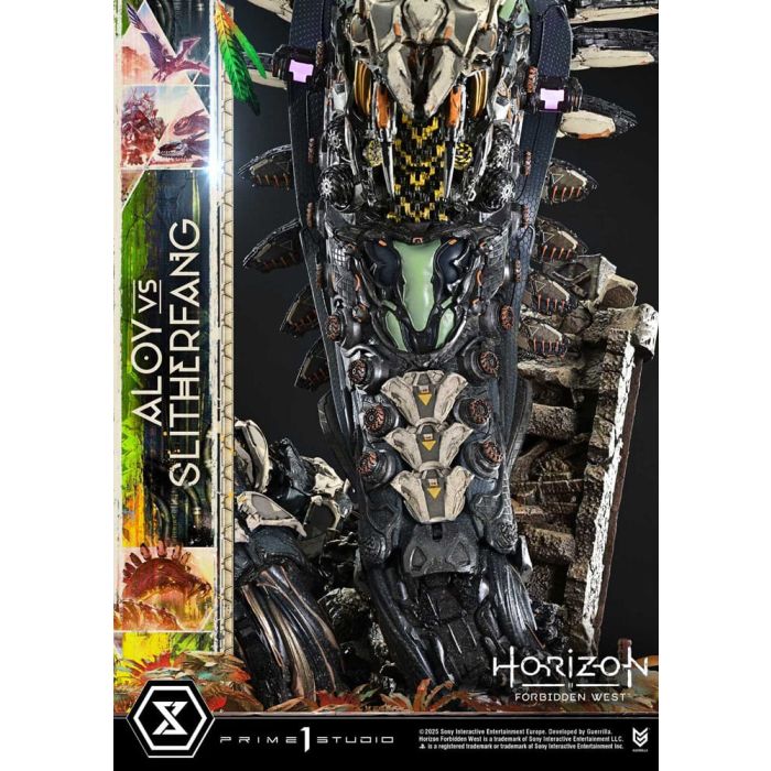 Horizon Forbidden West Ultimate Diorama Masterline Series Statue Aloy vs. The Slitherfang 82 cm