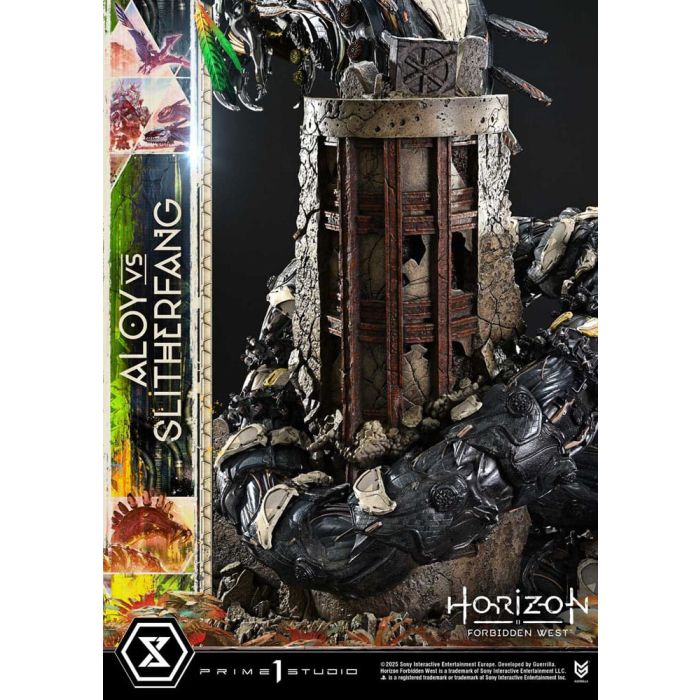 Horizon Forbidden West Ultimate Diorama Masterline Series Statue Aloy vs. The Slitherfang 82 cm