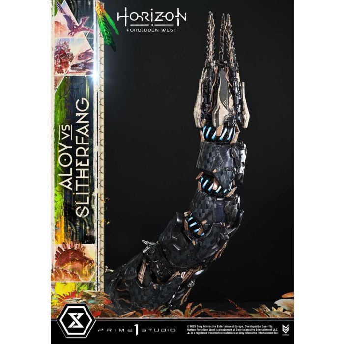 Horizon Forbidden West Ultimate Diorama Masterline Series Statue Aloy vs. The Slitherfang 82 cm