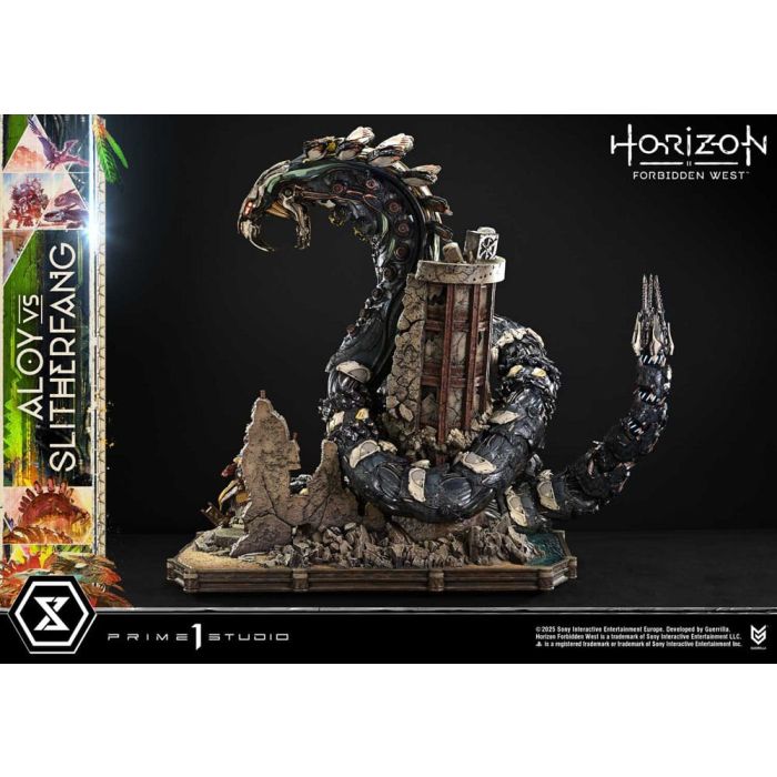 Horizon Forbidden West Ultimate Diorama Masterline Series Statue Aloy vs. The Slitherfang Bonus Version 82 cm