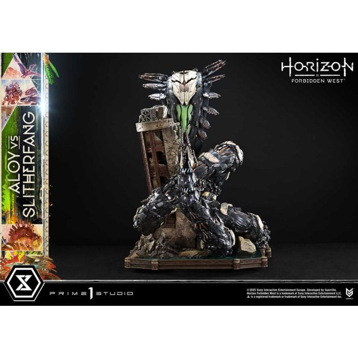 Horizon Forbidden West Ultimate Diorama Masterline Series Statue Aloy vs. The Slitherfang Bonus Version 82 cm