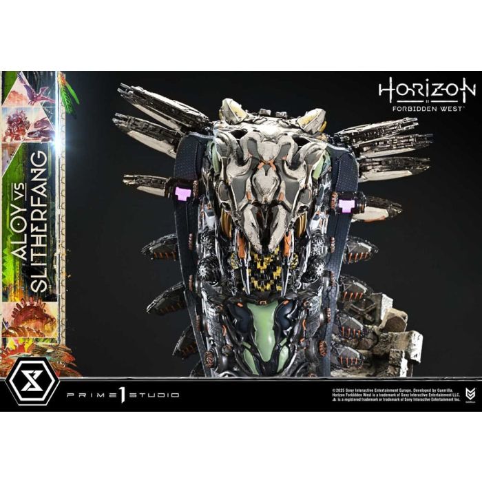 Horizon Forbidden West Ultimate Diorama Masterline Series Statue Aloy vs. The Slitherfang Bonus Version 82 cm