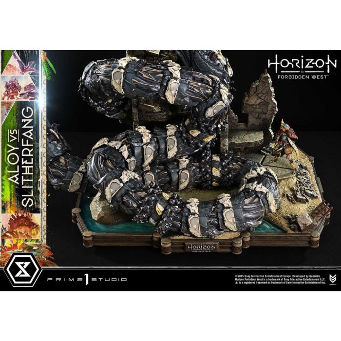 Horizon Forbidden West Ultimate Diorama Masterline Series Statue Aloy vs. The Slitherfang Bonus Version 82 cm